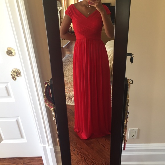 Red Prom Gown - Picture 2 of 3